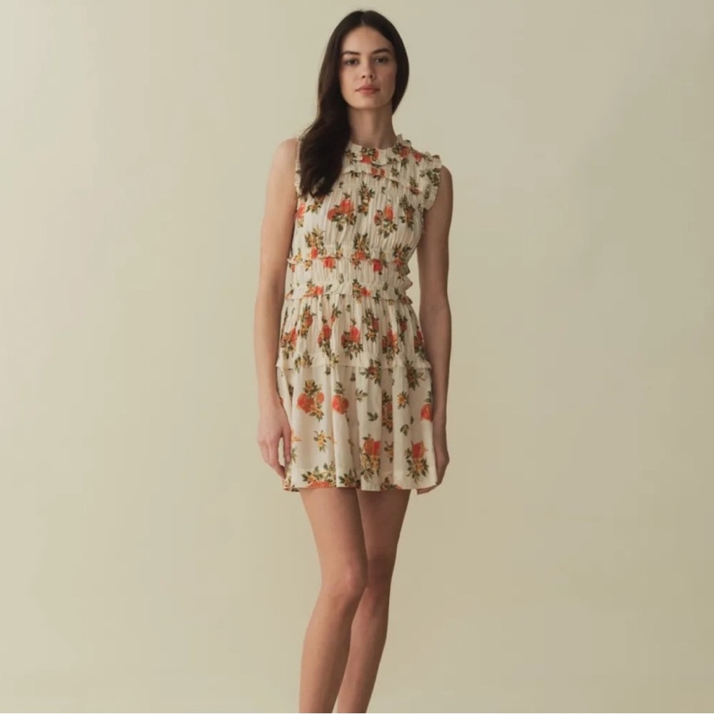 DOEN ORANGERIE FLORAL MARTHA DRESS